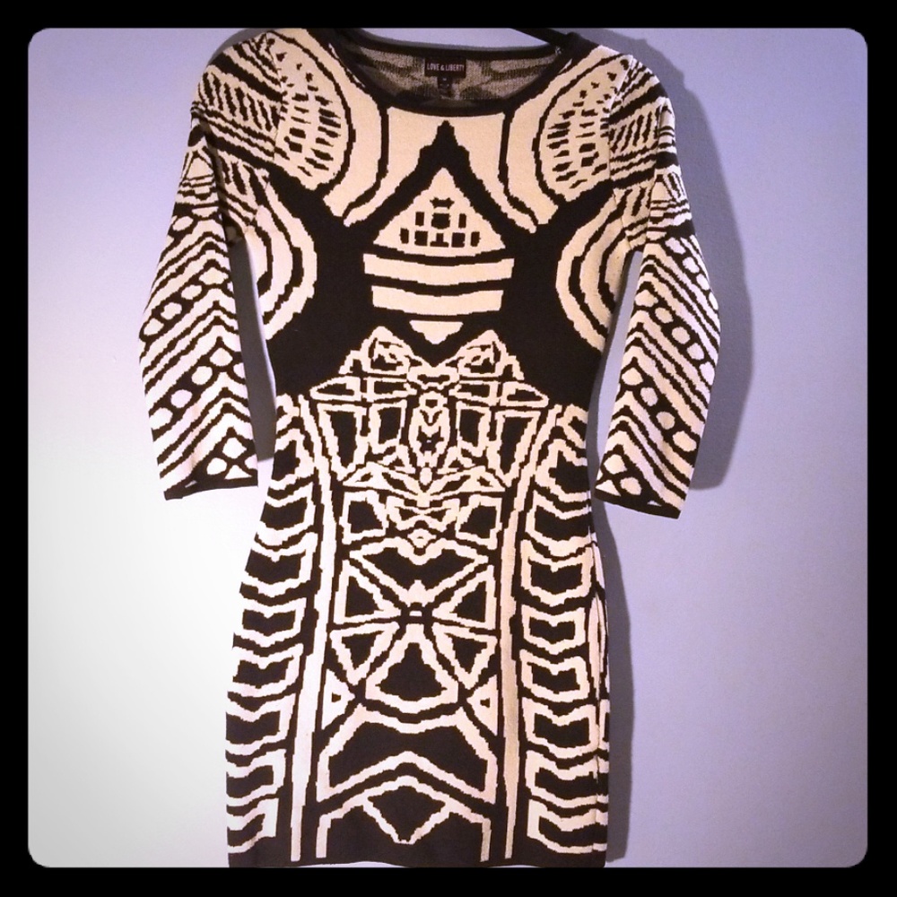 Love and Liberty sweater dress